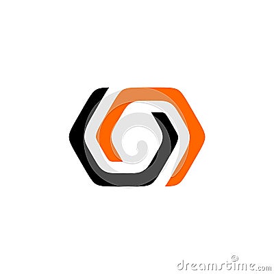 Hexagon Infinity vector Logo Template Illustration Design. Vector EPS 10 Vector Illustration