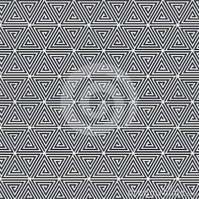 Hexagon seamless pattern Vector Illustration