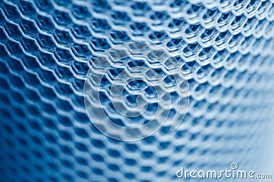 Hexagon surface geometry polygon structure Stock Photo