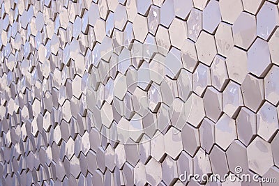 Hexagon Tiles Stock Photo