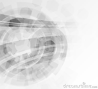 Abstract technology shape vector background. EPS10 Vector Illustration