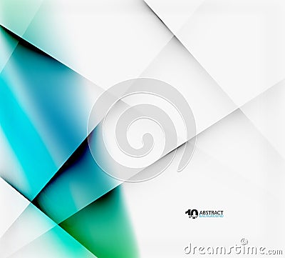 Hi-tech or business futuristic blurred template Vector Illustration