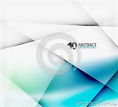 Hi-tech or business futuristic blurred template Vector Illustration