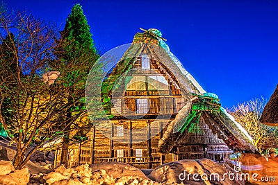 Hida Folk Village Stock Photo