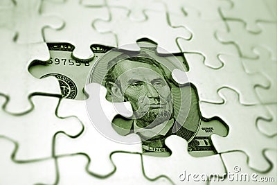 Hidden assets Stock Photo