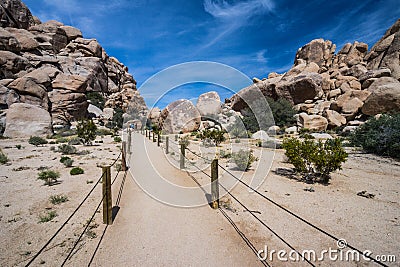 Hidden Valley Nature Trail Stock Photo