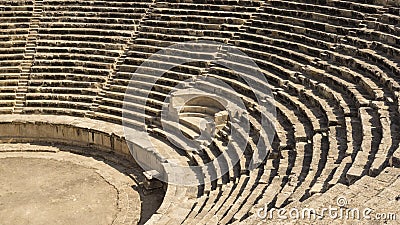 Hierapolis Amphitheater Stock Photo