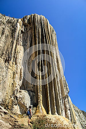 Hierve el Agua, Oaxaca, Mexico Editorial Stock Photo