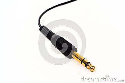 Hifi Audio Jack Stock Photo