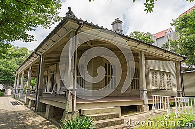 Higashi-Yamate 12 Bankan in Nagasaki, Japan Stock Photo