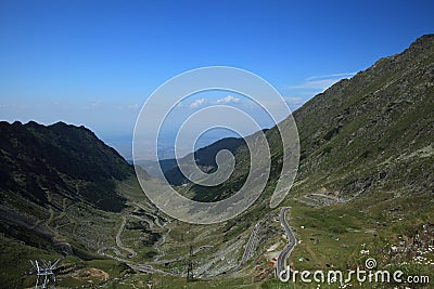 High altitude road Stock Photo