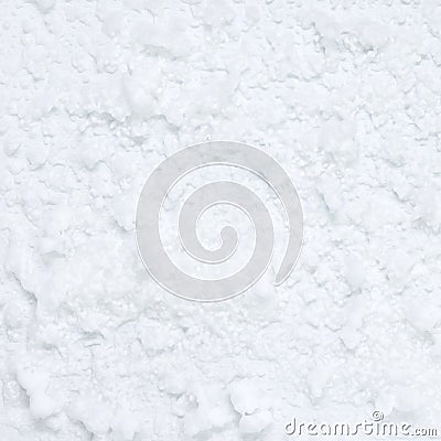 High angle view of snow texture. Closeup of snowy surface background Stock Photo