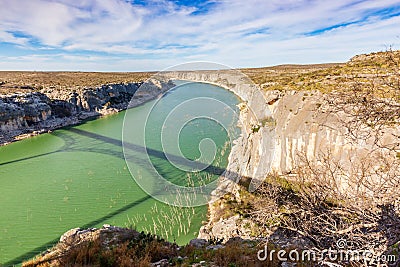 Pecos River Bridge US Highway 90 Stock Photo