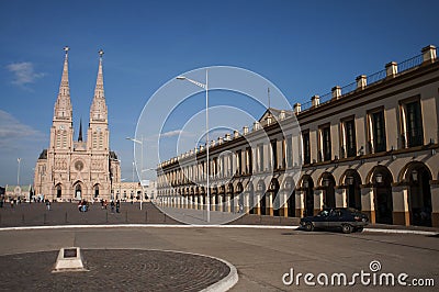 High Cathedral in the city Stock Photo