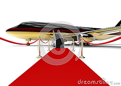 High class Airliner Stock Photo