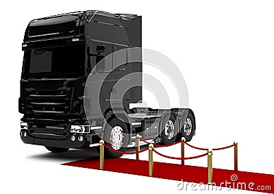 High Class Truck Stock Photo