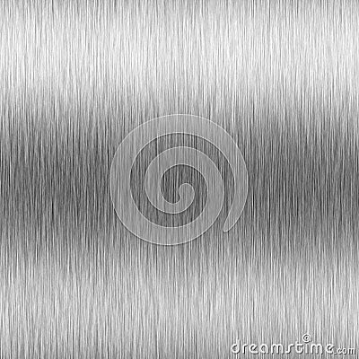 High-contrast brushed aluminum Stock Photo