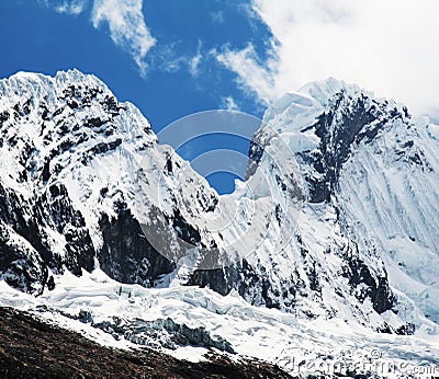 High Cordilleras mountain Stock Photo