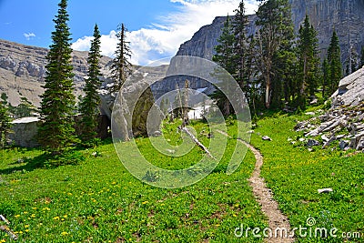 High Country of the Scapegoat Stock Photo