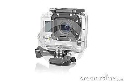 High Definition Action Camera Stock Photo