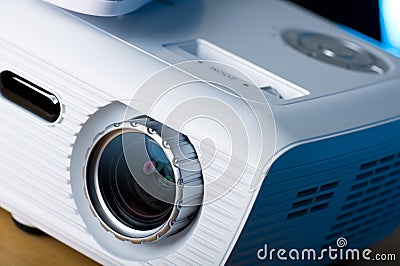 High definition projector Stock Photo