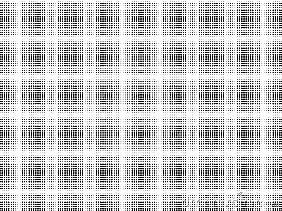 High density black dots pattern seamless. Monochrome on white background Stock Photo