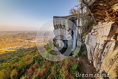 High Falls at Lookout Mountain Stock Photo