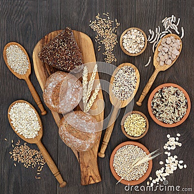 High Fiber Health Food Stock Photo