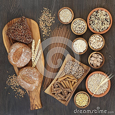 High Fiber Health Food Stock Photo