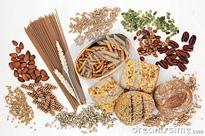 High Fiber Health Food Stock Photo