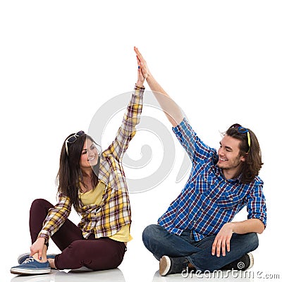 High Five Stock Photo