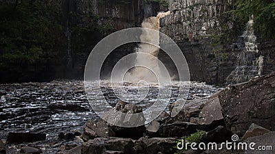 High Force Waterfall Stock Photo