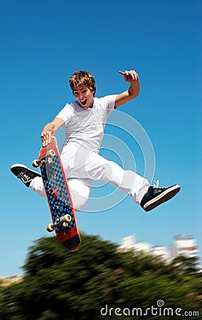 High jump Stock Photo