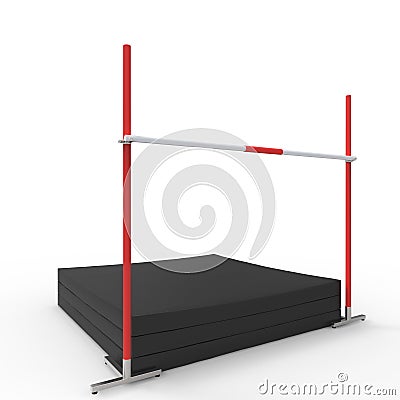 High Jump Stock Photo