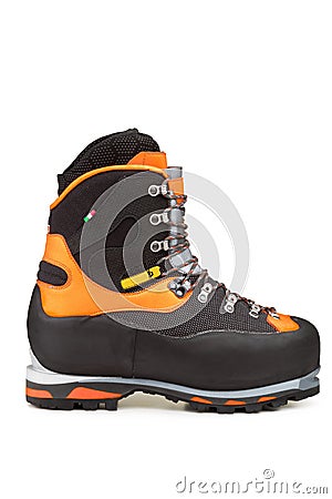 High mountain shoe Stock Photo