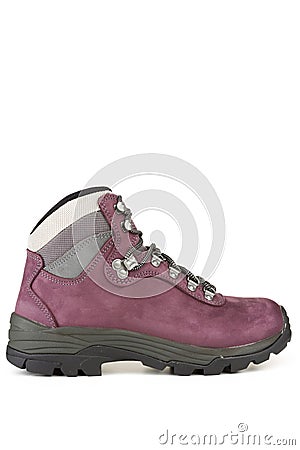 High mountain shoe Stock Photo