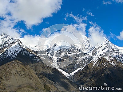 High peaks of Tien-Shan 02 Stock Photo