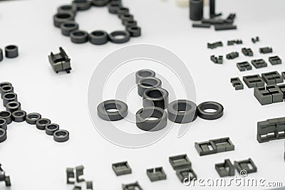 high precision steel automotive part manufacturing by CNC machining process Stock Photo