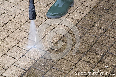 High Pressure Cleaning - 07 Stock Photo