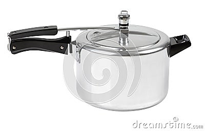 High pressure cooking pot Stock Photo