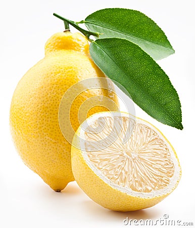 High-quality photo ripe lemons Stock Photo