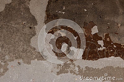 High res old grunge and weathered pale earth colors stucco wall texture background Stock Photo