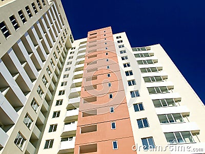 High residential building Stock Photo