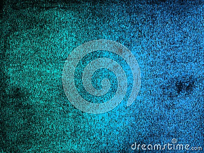 Lino two color, grunge, distressed background - teal, black and blue Stock Photo