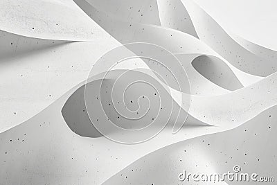 A high-resolution textured white and gray abstract background with concrete-like patterns, subtle Stock Photo
