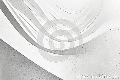 A high-resolution textured white and gray abstract background with concrete-like patterns, subtle Stock Photo