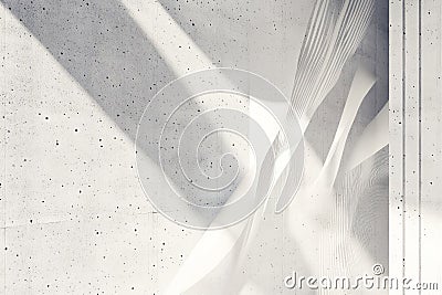 A high-resolution textured white and gray abstract background with concrete-like patterns, subtle Stock Photo