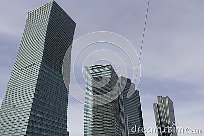 High-rise buildings Stock Photo