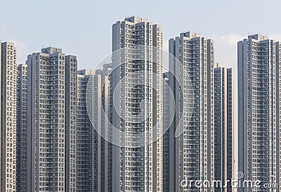 High rise residential building Stock Photo