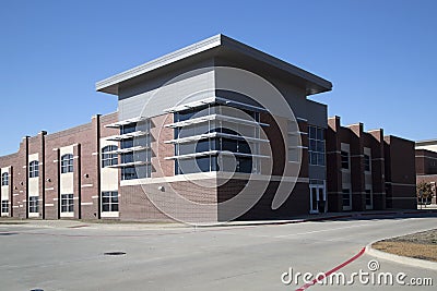 High school building Stock Photo